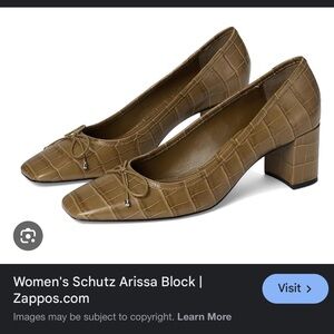 SCHUTZ ARRISA BLOCK - SIZE 6.5